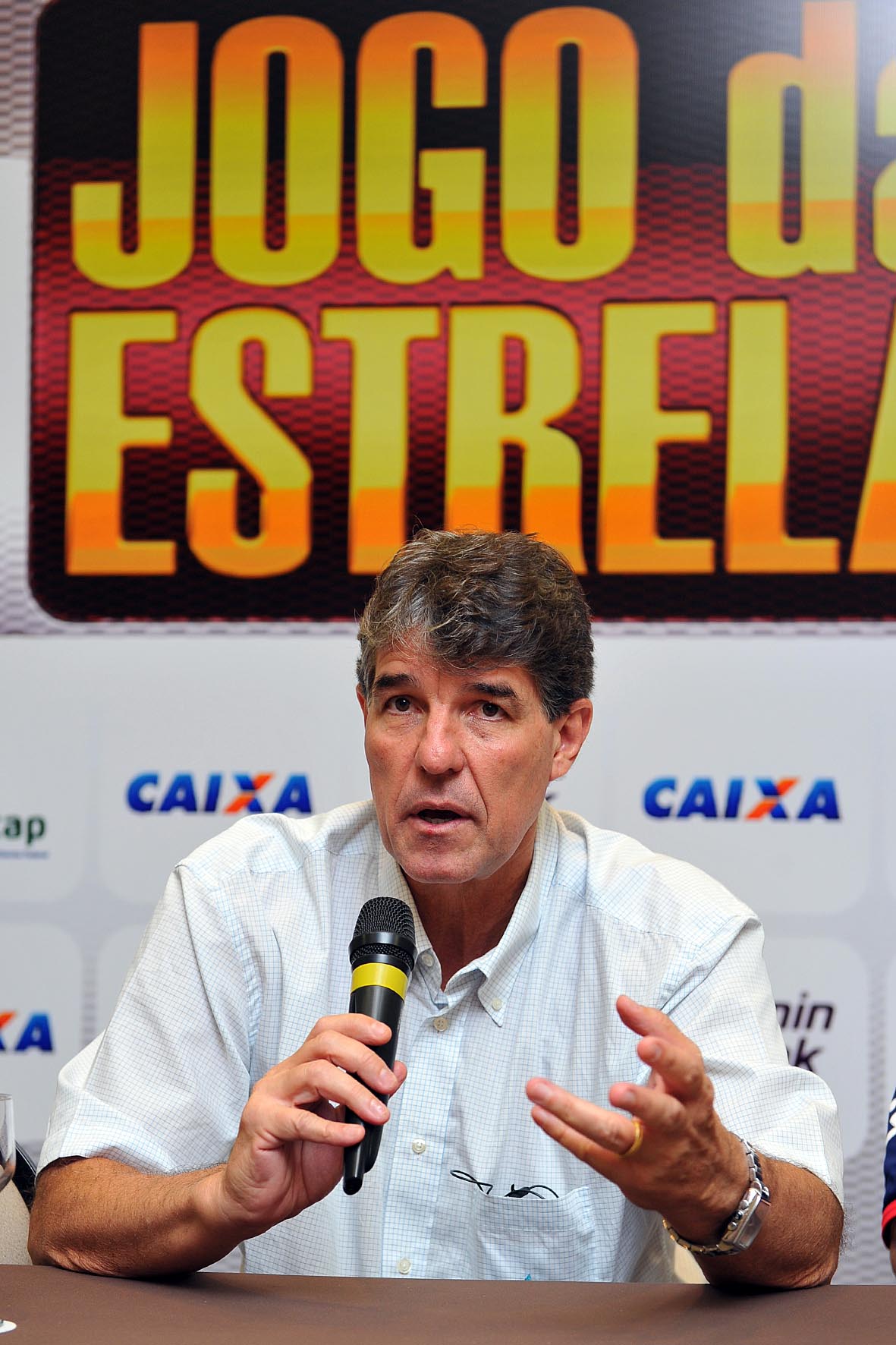 Cássio Roque se mostrou empolgado na realização do evento em Brasília (João Pires/LNB)