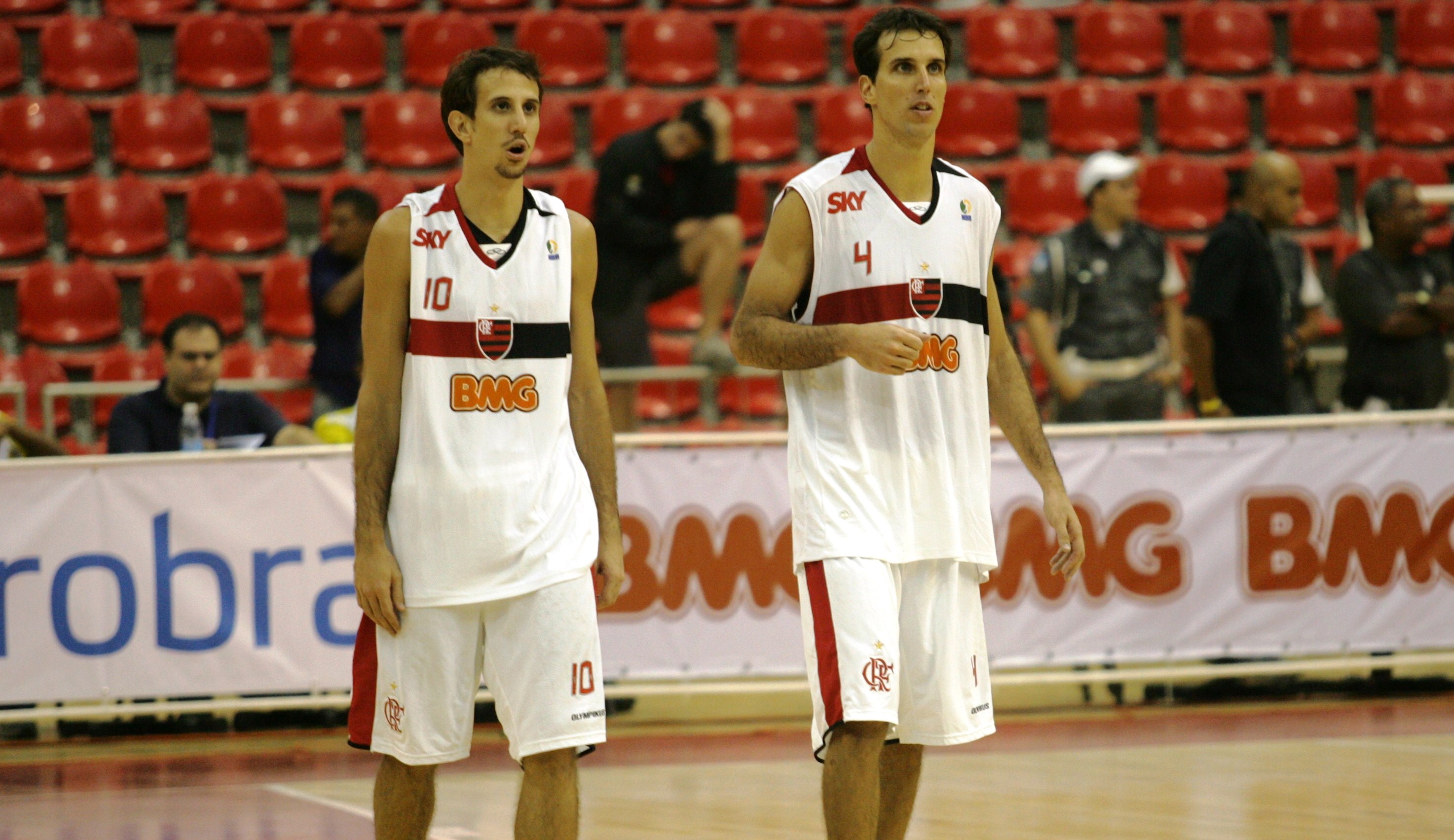 Juntos, Duda e Marcelinho disputaram a cinco primeiras edições do NBB (Ricardo Cassiano/LNB)