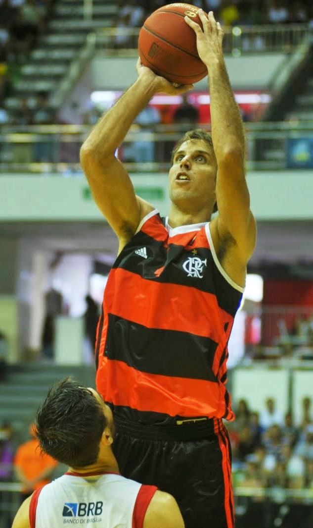 Marcelinho é o cestinha do Flamengo no NBB, com média de 18,9 pontos (Brito Júnior/Divulgação)