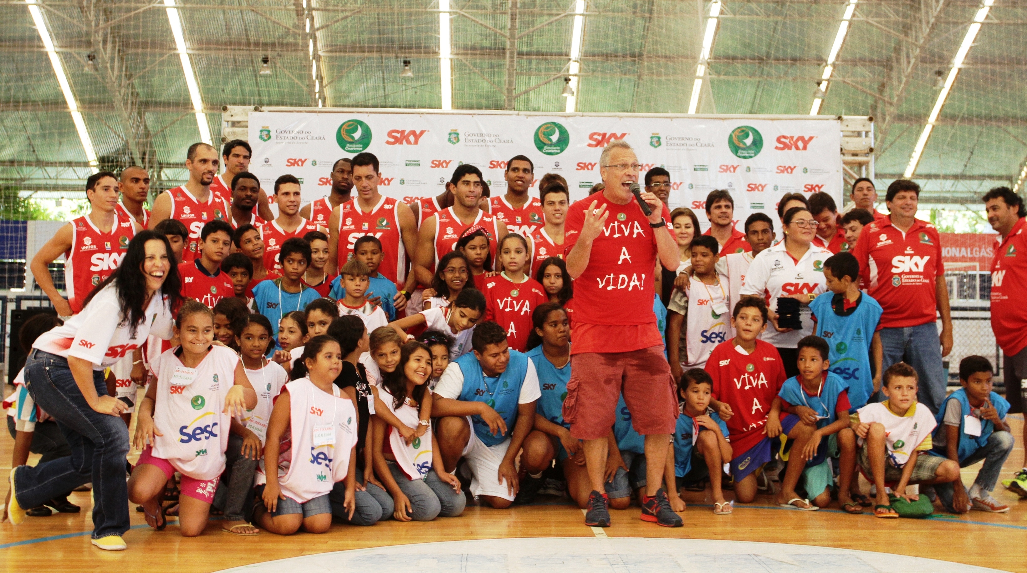Alberto Bial e a equipe do Basquete Cearense possuem grande importância no desenvolvimento do basquete no Nordeste (Divulgação)