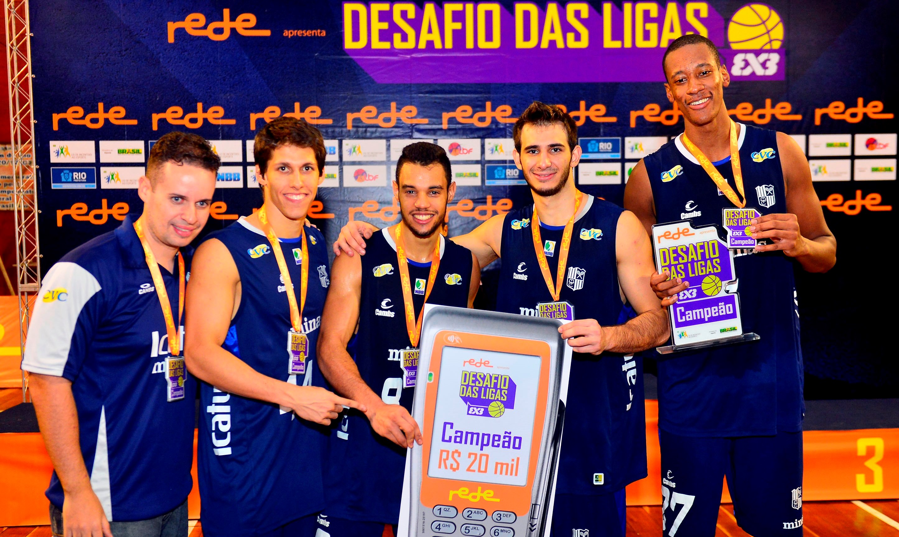 Título da primeira edição do Desafio das Liga rendeu R$ 20 mil ao Minas (Daniel Ramalho/ZDL)