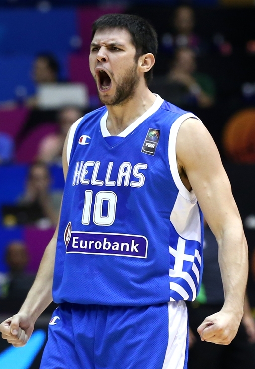 Grécia, do ala Papanikolau, é uma das quatro classificadas com duas rodadas de antecedências (FIBA/Divulgação)