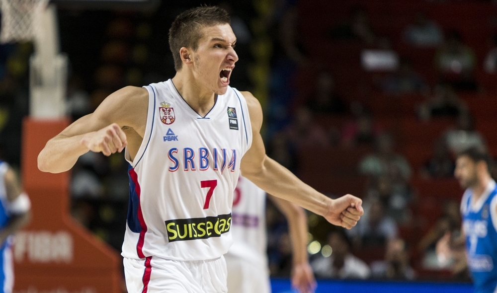 Com grande atuação de Bogdanovic, Sérvia eliminou a Grécia e será a rival do Brasil nas quartas (FIBA/Divulgação)