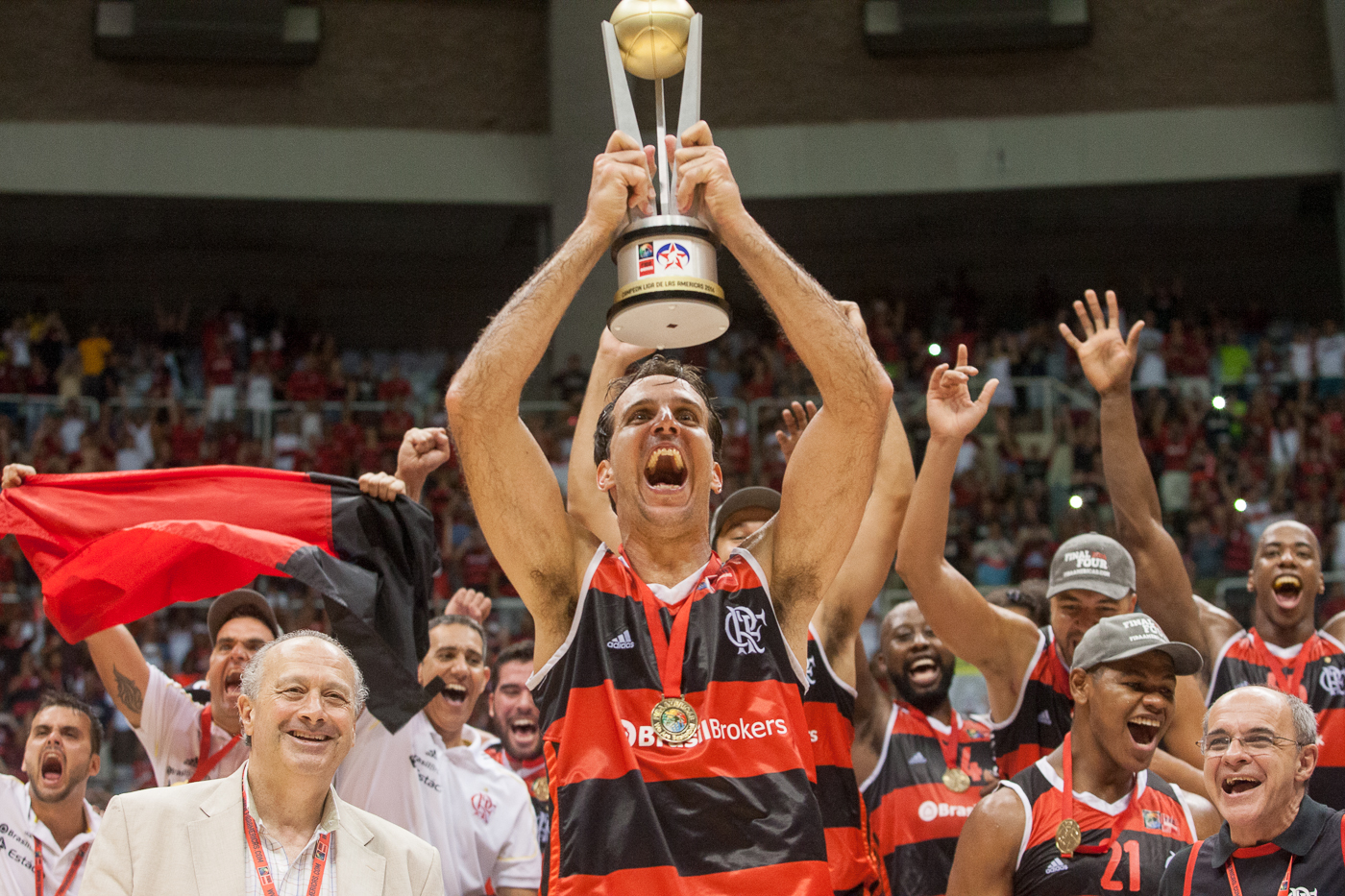 Fundamental para a chegada do Flamengo ao Mundial, Marcelinho foi eleito o MVP da Liga das Américas 2014 (Samuel Vélez/FIBA Américas)