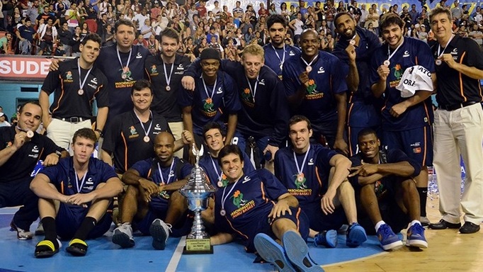 Bauru foi medalha de bronze na última edição da Liga Sul-Americana (Caio Casagrande/Bauru Basket)