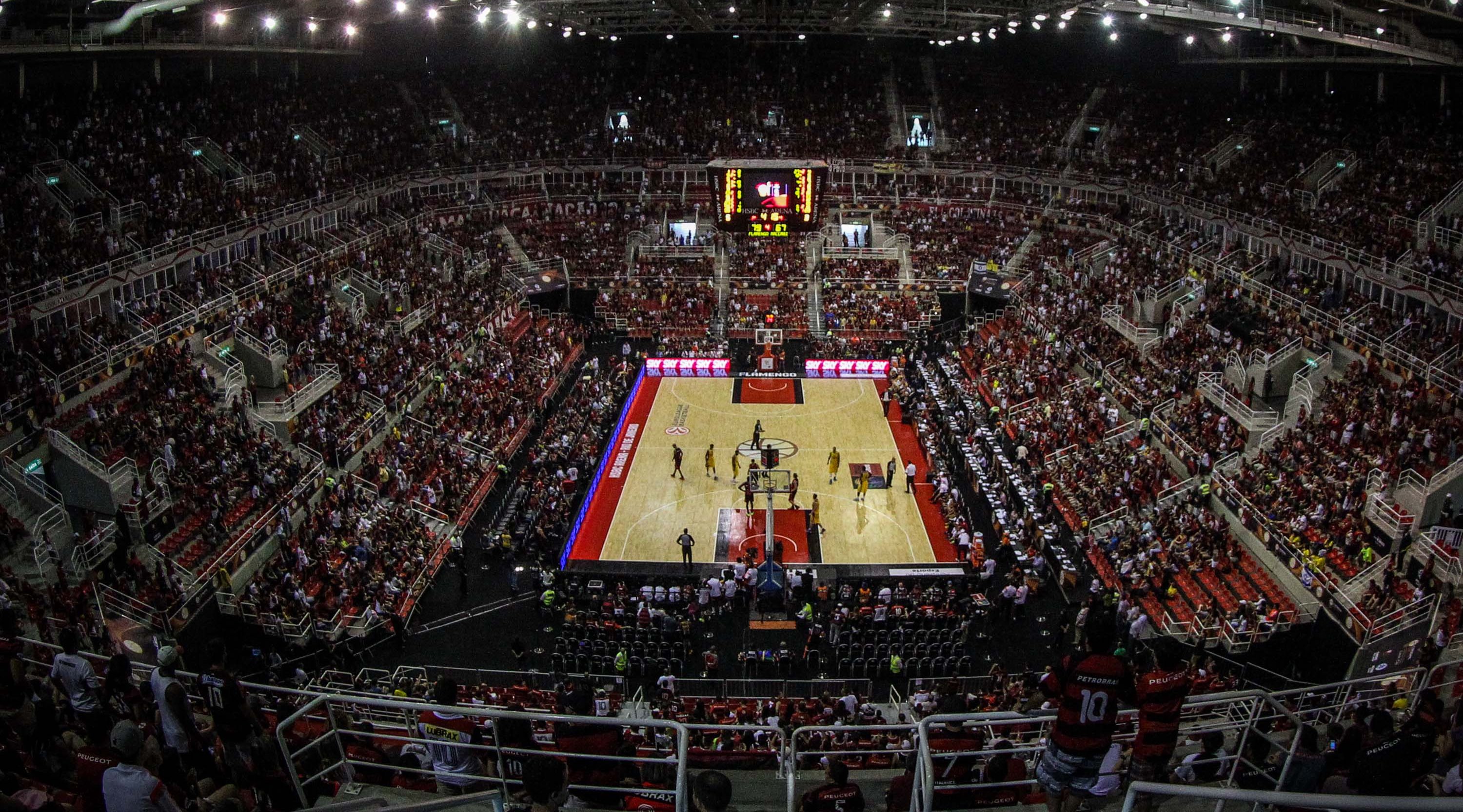 HSBC Arena vem se tornando a "casa do basquete" nos últimos anos (Gaspar Nóbrega/Inovafoto) 