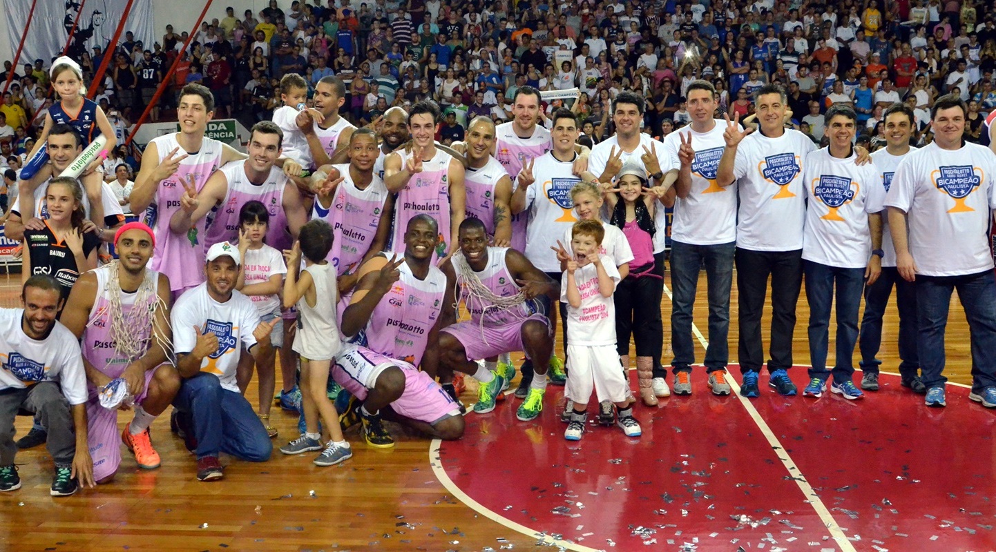 Na última semana, Bauru conquistou o título paulista pelo segundo ano consecutivo (Henrique Costa/Bauru Basket)