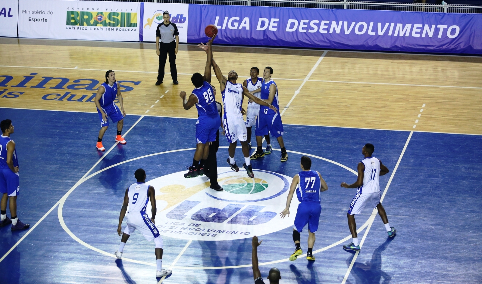 Arena Minas, em Belo Horizonte, será um dos palcos da segunda etapa da LDB 2015 (Orlando Bento/LNB)