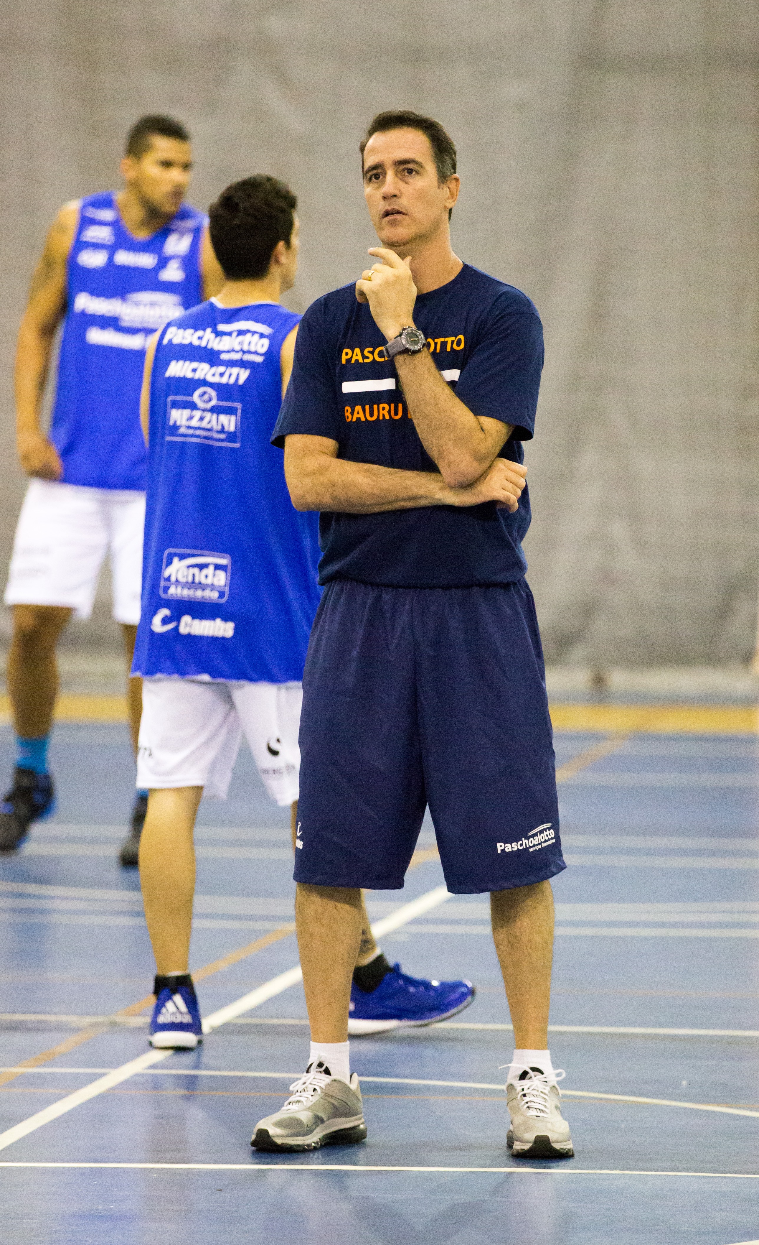 Agora comandante do Bauru, Demétrius treinou o Minas na temporada passada (Caio Casagrande/Bauru Basket)
