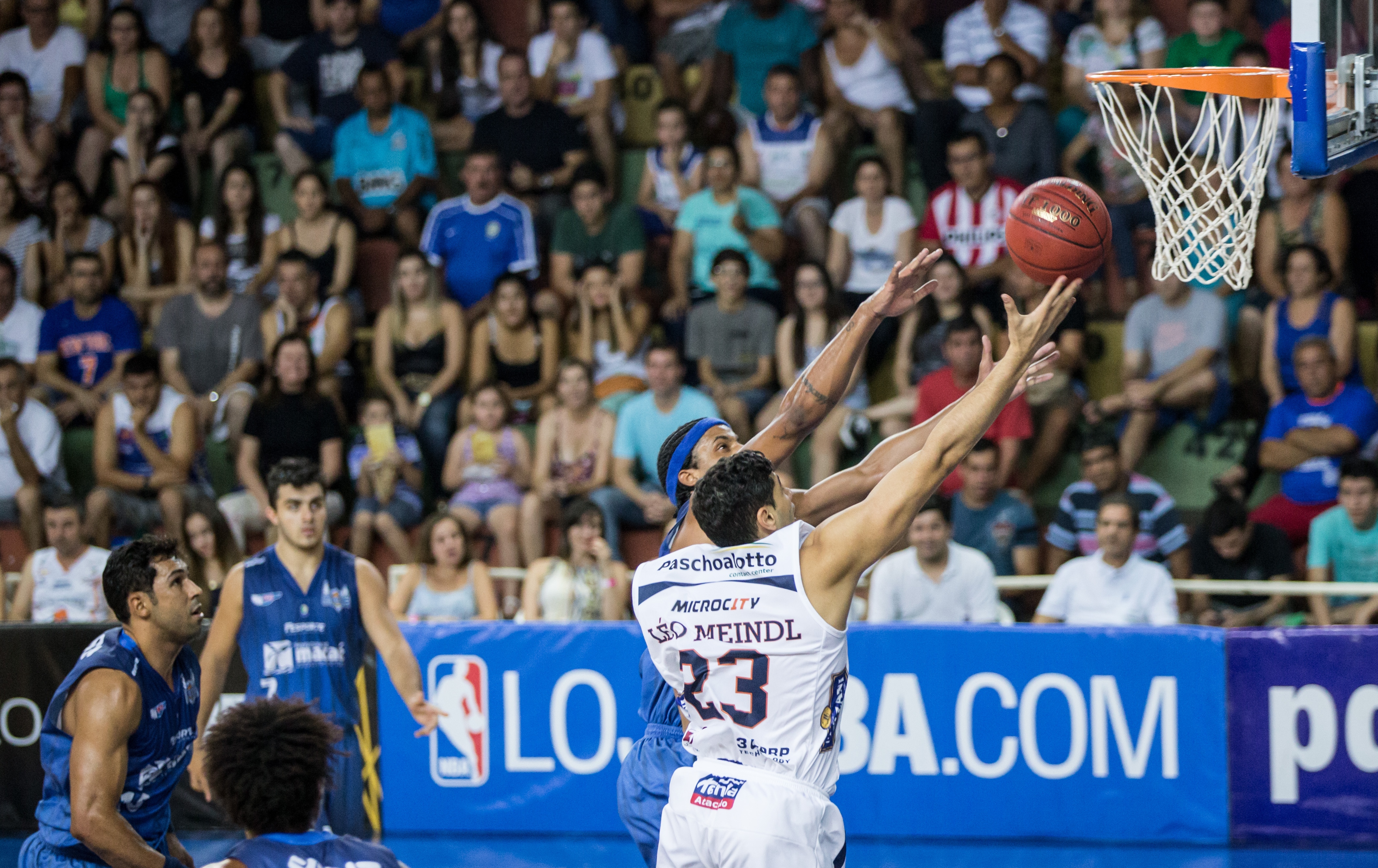 Léo Meindl foi um dos seis jogadores do Bauru que anotaram 10 ou mais pontos na última partida entre as equipes (Caio Casagrande/Bauru Basket)