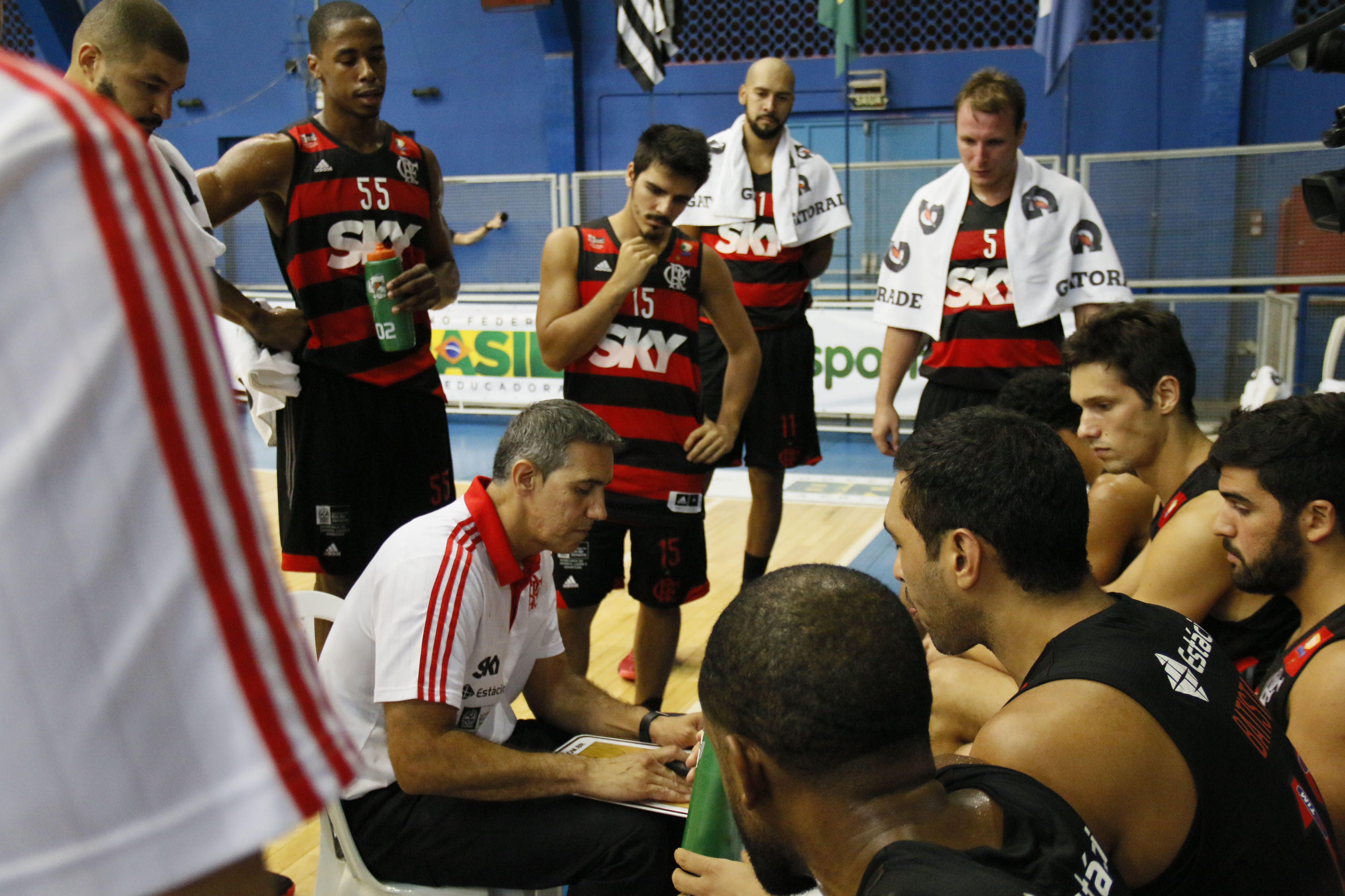 José Neto e equipe do Flamengo