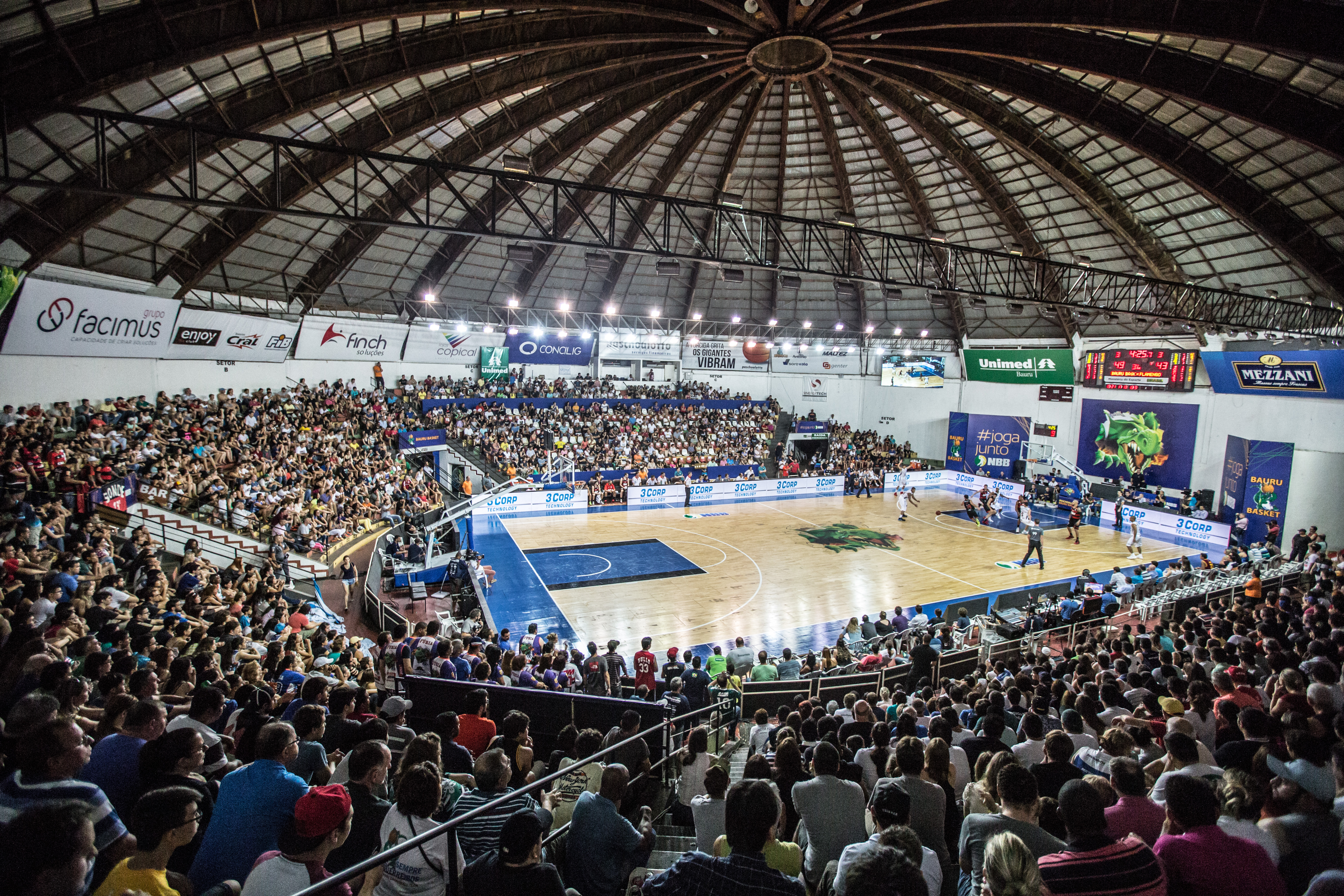 Panela de Pressão será uma das sedes da fase semifinal da Liga das Américas 2016 (Caio Casagrande/Bauru Basket)