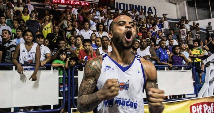 Jamaal fez história com o Macaé após chegar nas quartas de final do NBB 14/15 (Bruno Campos/Divulgação)