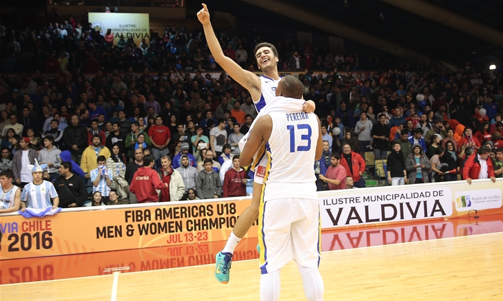 Seleção Sub-18 garantiu lugar entre os 4 primeiros e se classificou antecipadamente para o Mundial Sub-19 em 2017 (Divulgação/FIBA Americas)