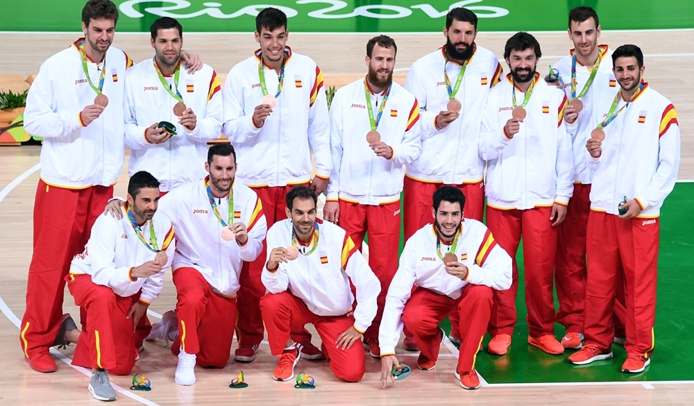 Espanha conquistou sua terceira medalha olímpica consecutiva (FIBA/Divulgação)