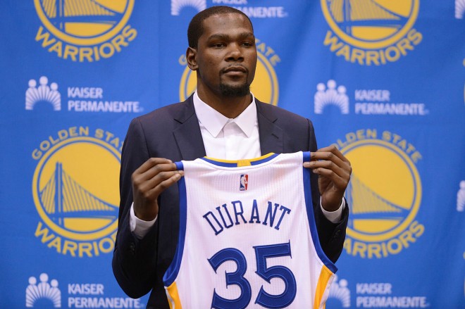 Kevin Durant, do Golden State Warriors