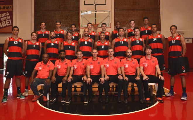 Base mantida e algumas caras novas: este é o elenco do Flamengo para temporada 2016/2017 (João Pires/LNB)